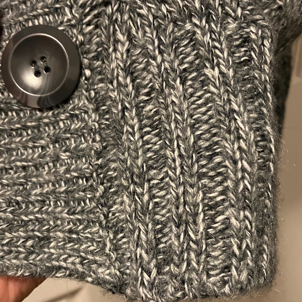 Faded Glory Heather Gray Women's Cardigan - Picture 7 of 9